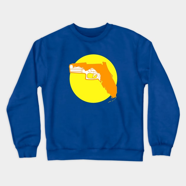 Sun of a Gun Crewneck Sweatshirt by Marv794